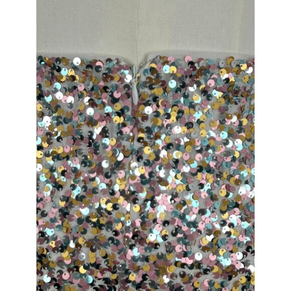 ON 34TH Sequins Knee-length "Confetti" Skirt (Womens: 10) - Picture 6 of 10